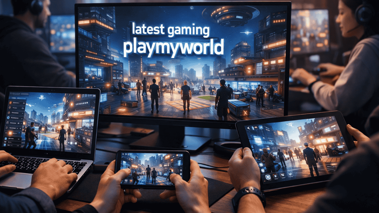 latest gaming playmyworld