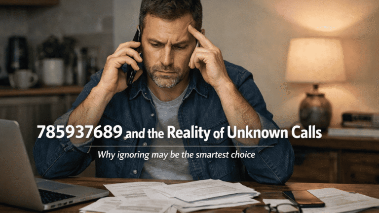 785937689 and the Reality of Unknown Calls People Are Tired of Ignoring