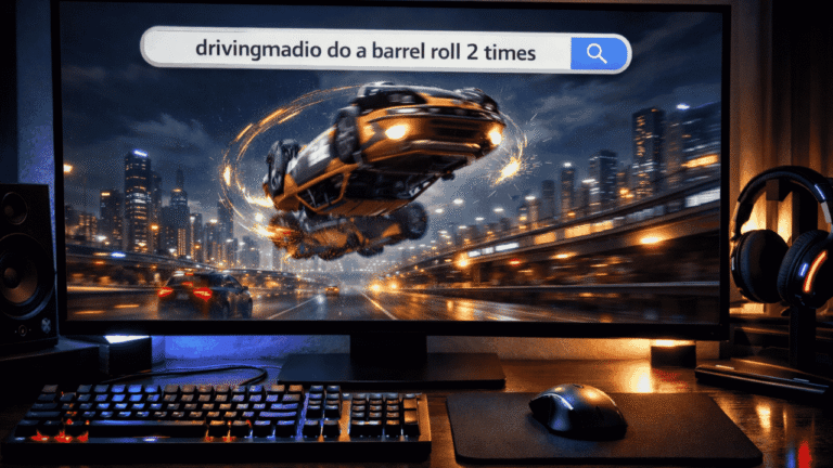 Drivingmadio do a barrel roll 2 times