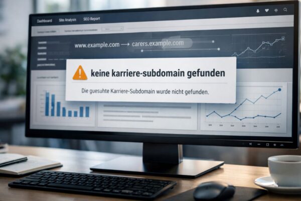 keine karriere-subdomain gefunden