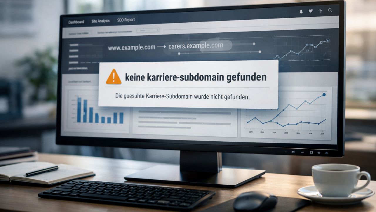 keine karriere-subdomain gefunden