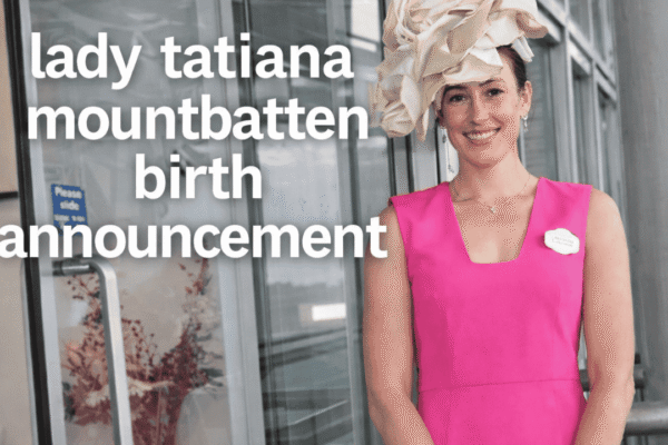 lady tatiana mountbatten birth announcement