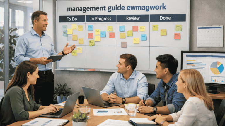 Management Guide EWMagWork: A Practical Framework for Organizing Teams, Workflows, and Modern Leadership