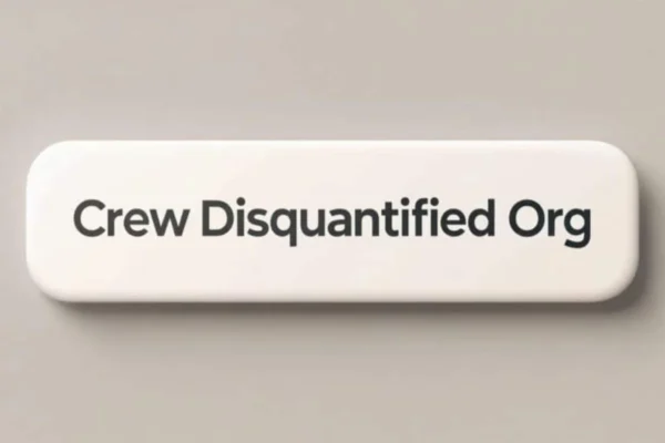 Crew Disquantified Org
