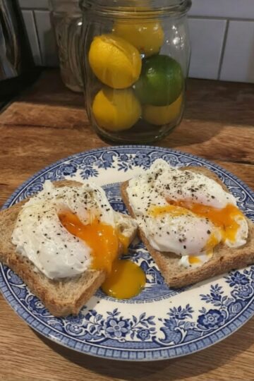 Air Fryer Poached Eggs