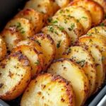 Quick & Easy Air Fryer Sliced Potatoes Recipe