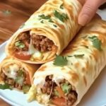 Quick & Easy Ground Beef Tortilla Wraps Recipe