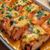 Air Fryer Bang Bang Salmon Bites