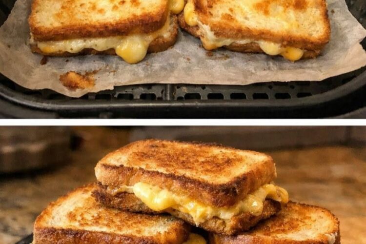 Air Fryer Cheese on Toast