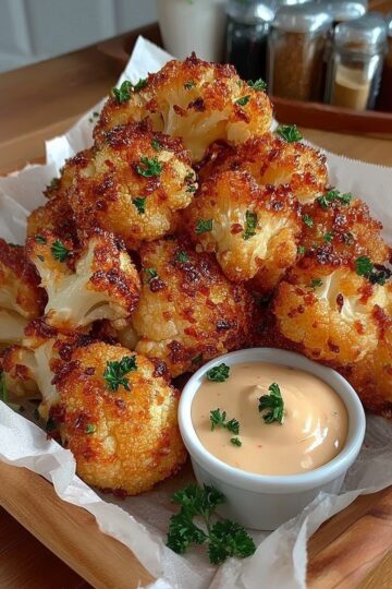Air-fried Crispy Cauliflower