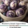 Blueberry Greek Yogurt Bites