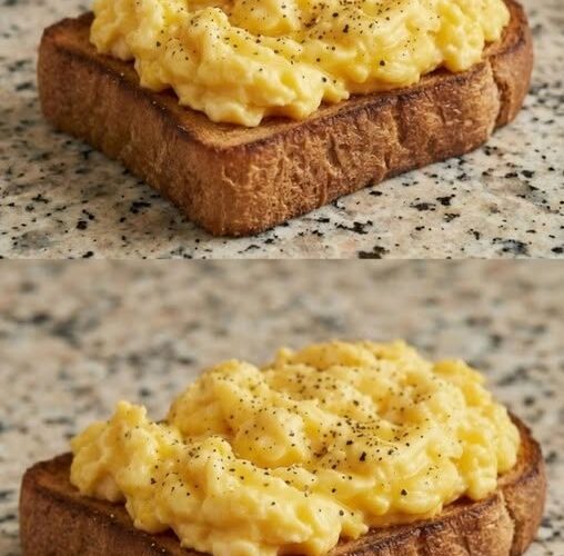 Creamy Healthy Soft Scrambled Eggs