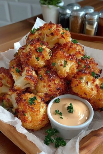 Crispy Air Fryer Cauliflower Recipe