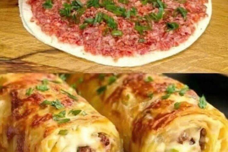 Ground Beef Tortilla Wraps