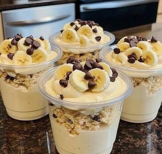 High-Protein Banana Pudding