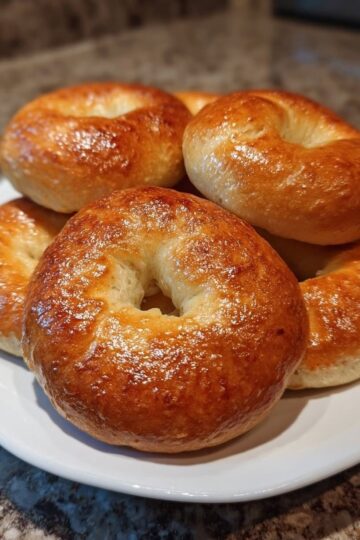 High Protein Homemade Bagels