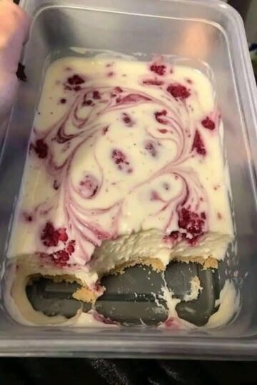 Raspberry Ripple Ice Cream