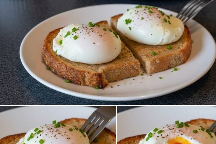 Air Fryer Poached Eggs